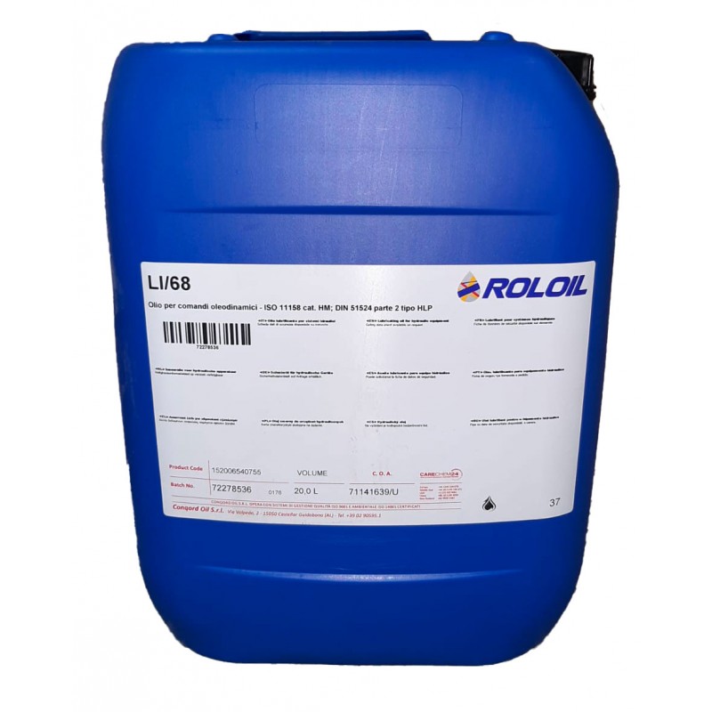 Olio idraulico Hydro 68 205 litri