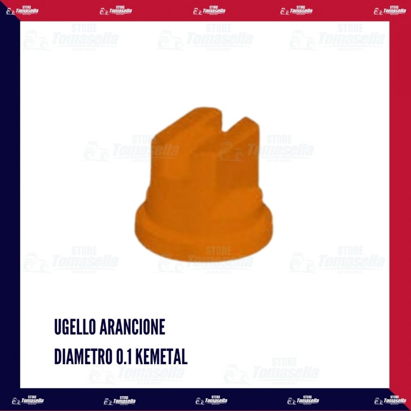 UGELLO ARANCIONE DIAMETRO 0.1 KEMETAL