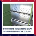 Securfito Armadio di sicurezza a norma di legge per stoccaggio prodotti fitofarmaci e pesticidi -  ERLG7