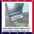 Securfito Armadio di sicurezza a norma di legge per stoccaggio prodotti fitofarmaci e pesticidi -  ERLG7