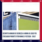 Securfito Armadio di sicurezza a norma di legge per stoccaggio prodotti fitofarmaci e pesticidi -  ERLG7