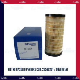 Filtro gasolio Perkins cod. 26560201 / 6676281A1