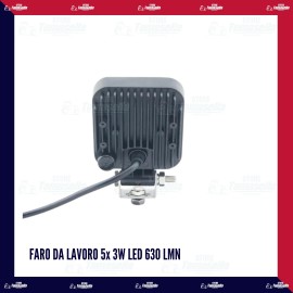 FARO LAVORO QUADRATO 5 LED 630 LMN - SABA