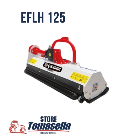 TRINCIATRICE GIEMME MODELLO EFLH 125 CON CARDANO T4