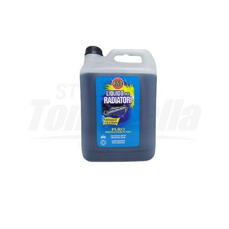 LIQUIDO PER RADIATORI EST BLU -22 °C con versatore - 5 LT