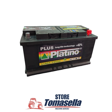 Batteria Platino 105 AH Bassa