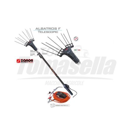 Abbacchiatore elettrico ALBATROS-F 33V Telescopic ZANON AL 300