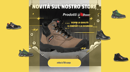 Promo - U-POWER SCARPE DA LAVORO